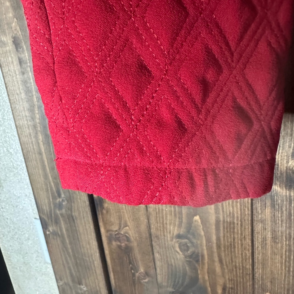 Nomadic Traders Red Quilted Jacket - image 6